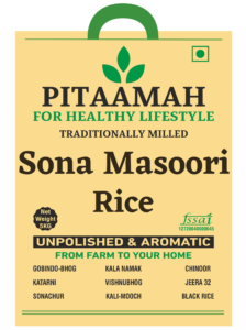 About Organic Pitaamah SonaMasoori Rice